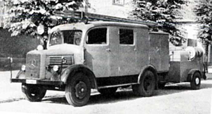 das erste Groß Börnecker Feurwehrauto